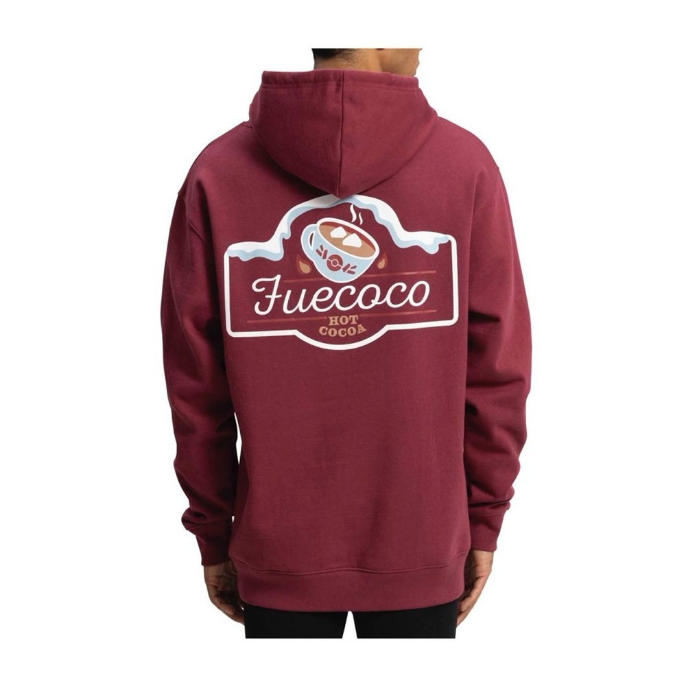 ISO Fuecoco Hot Cocoa Maroon Hoodie